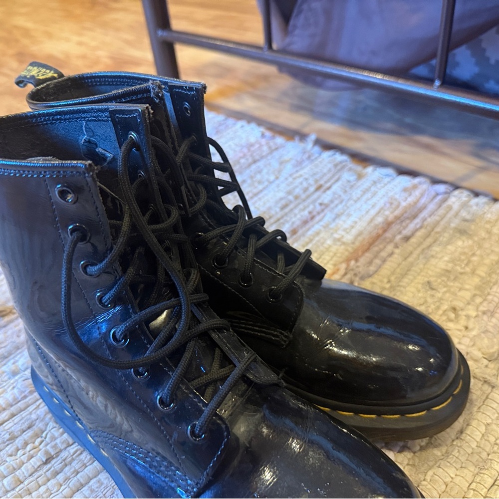 Dr. Martens Black Lace-Up Boots